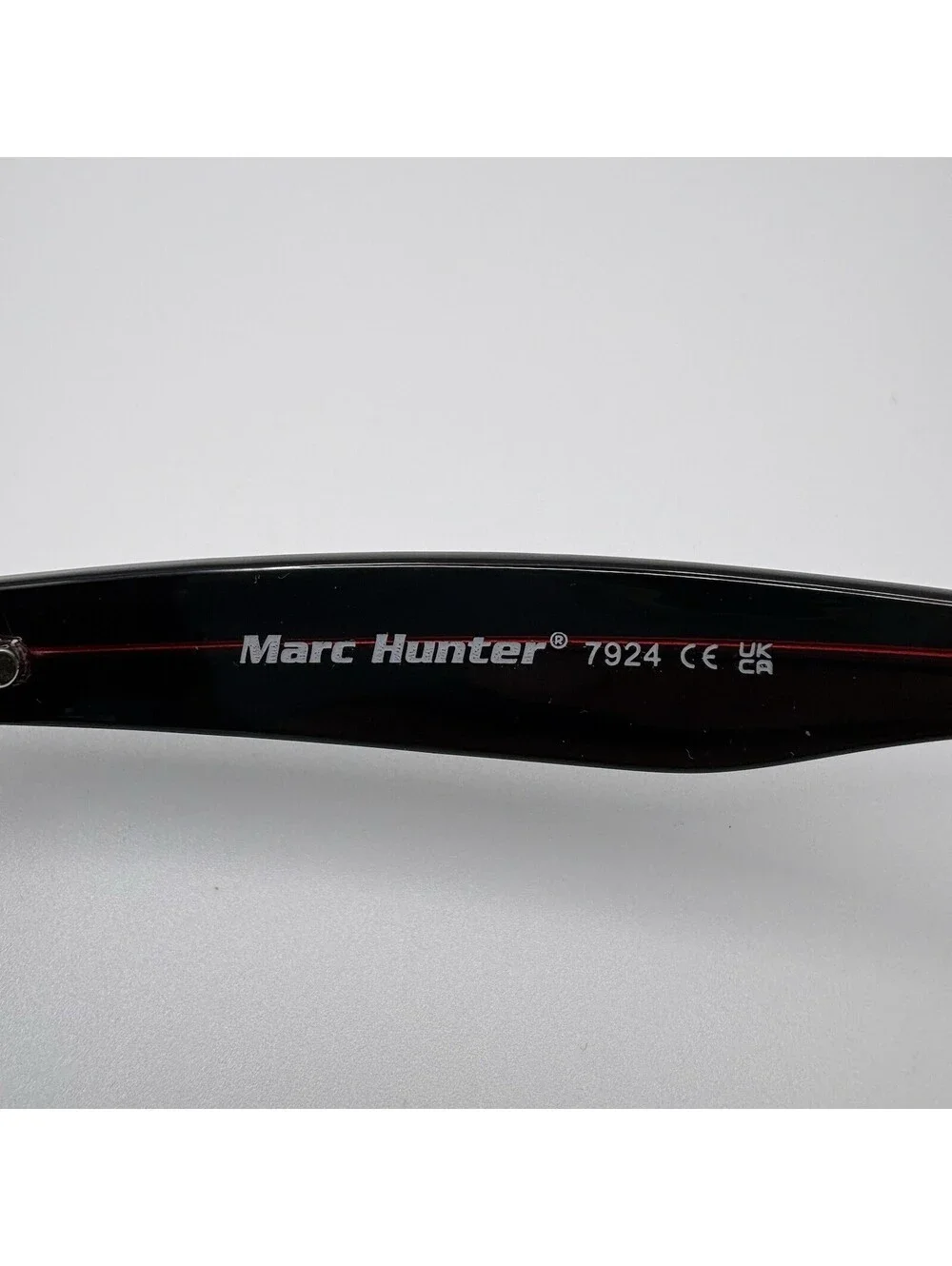 Marc Hunter 7924 Black Red Burgundy Cry Tortoise Men’s Sunglasses 55-17-140 New